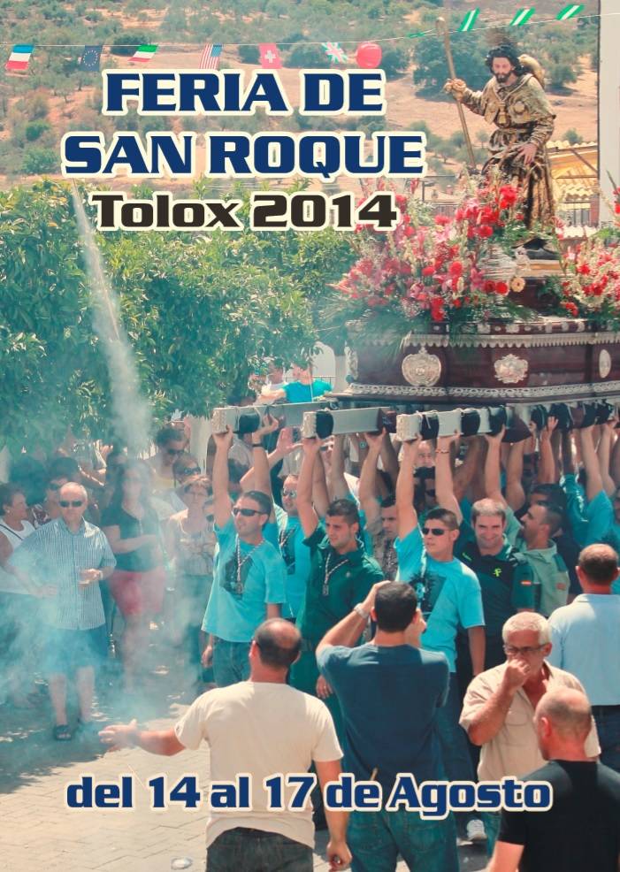 Fiestas y cohetá de San Roque 2014 Tolox